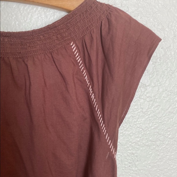 Maeve Embroidered Slip Dress Size 4 - Picture 5 of 9